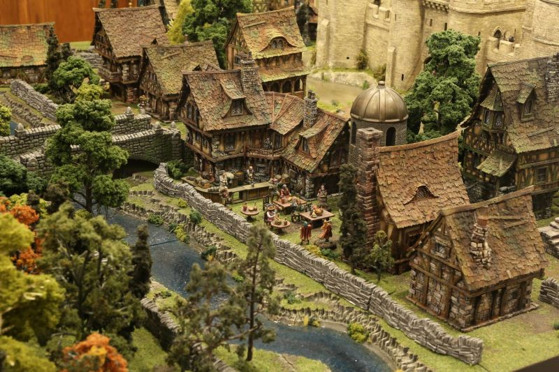 Illustration for article titled Esta impresionante maqueta es el sueño de cualquier amante de los juegos de rol de mesa